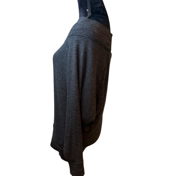 We The Free | Dark Gray Palisades Thermal Off-Shoulder Sweater | Sz XS - Picture 4 of 10